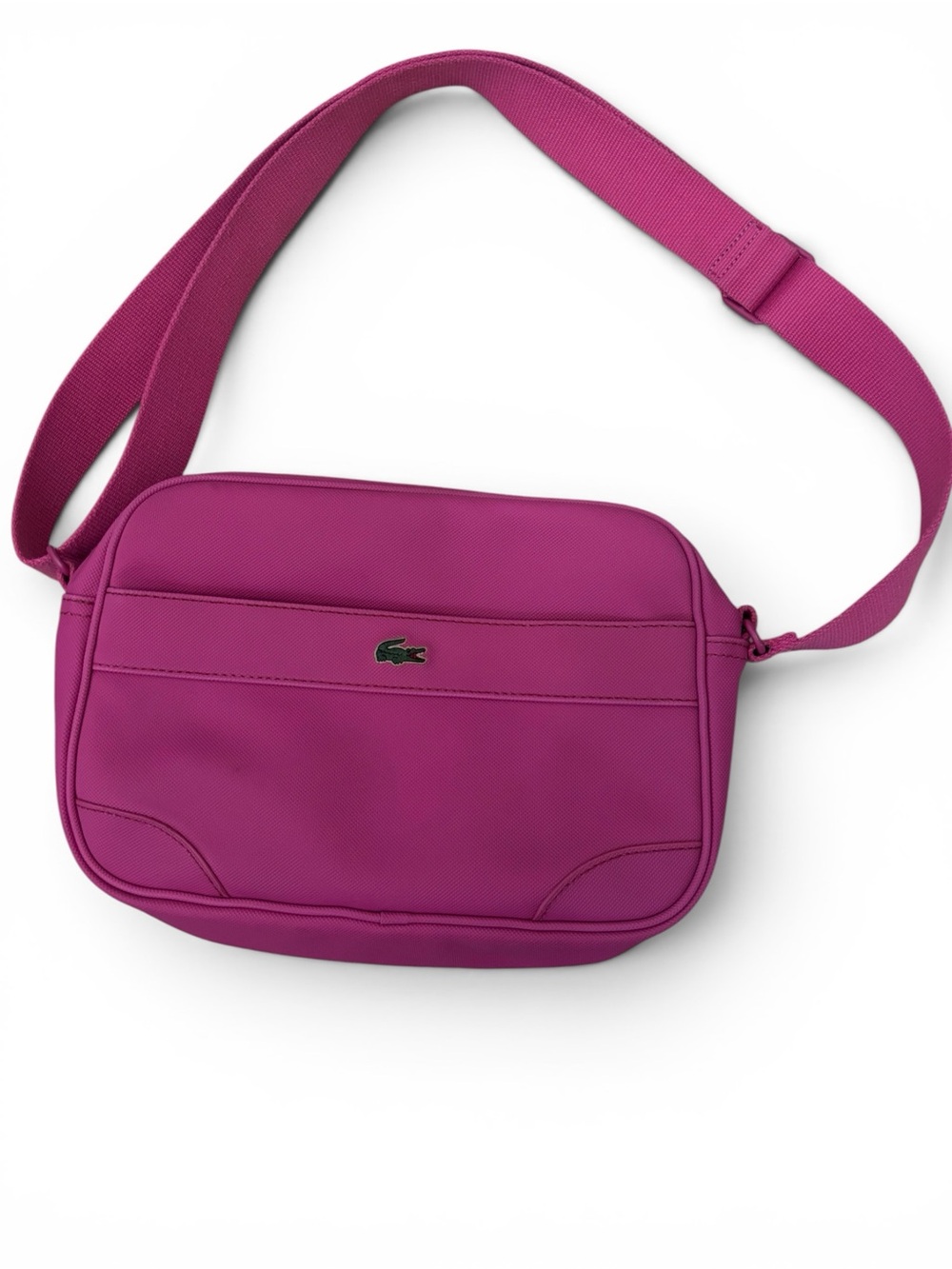 Lacoste Women's Fuchsia Crossbody Bag